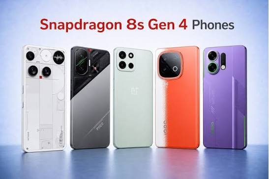 هواتف بمعالج Snapdragon 8s Gen 4